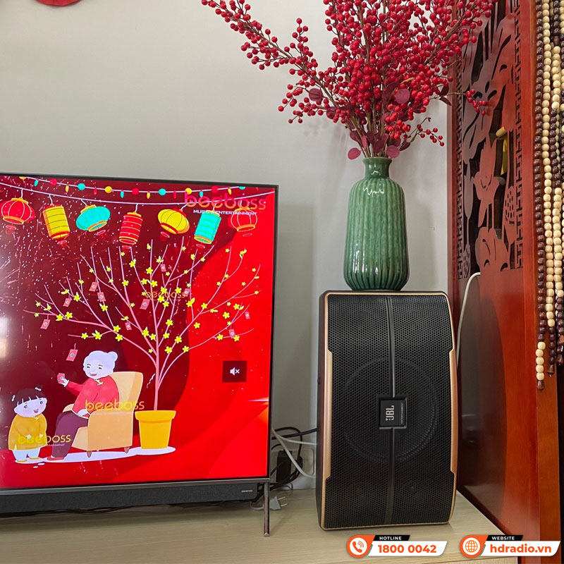 Lắp đặt Dàn Karaoke JBL GD07 kết hợp sub Paramax SW-1800 trị giá gần 31 triệu đồng cho anh Dưỡng