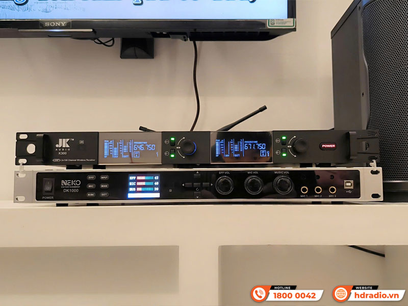 Lắp đặt Dàn Karaoke JBL GD75 chất lượng cho anh Việt