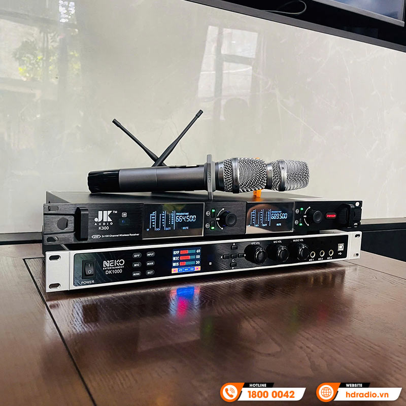 Micro Không Dây JKAudio K300, Cảm biến tự ngắt, Dò sóng sạch-31