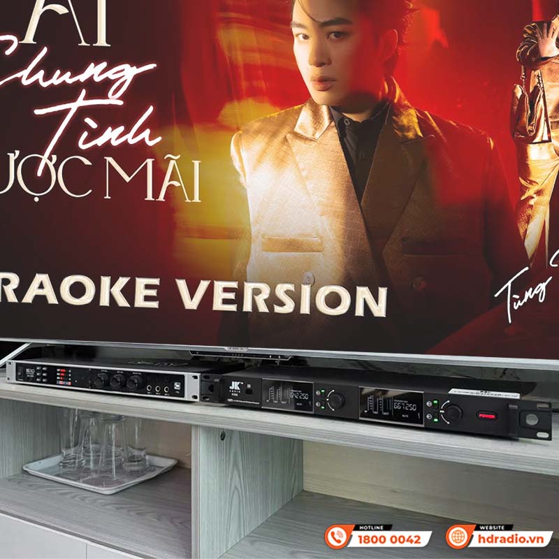 Lắp đặt Dàn Karaoke JBL GD75 cực hay cho anh Hiếu ở Huyện Gia Lâm, Hà Nội