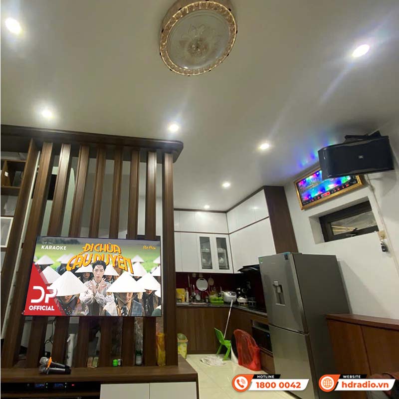 Lắp đặt Dàn Karaoke JBL GD75 cực hay cho anh Việt Anh ở Quận Tây Hồ, Hà Nội
