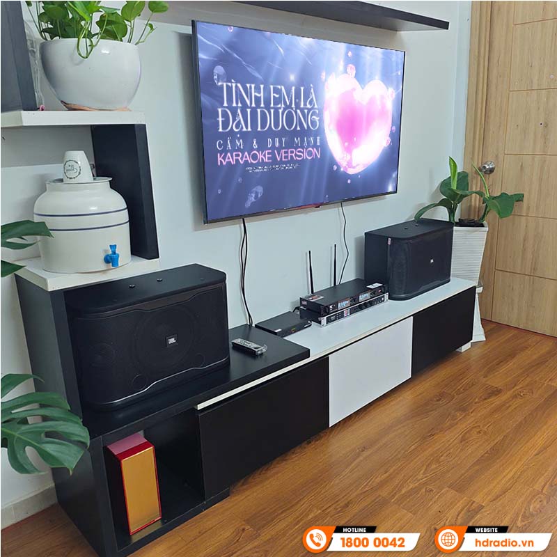 Dàn karaoke JBL GD75 của cô Thúy