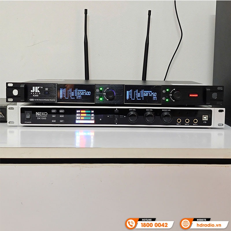 Dàn Karaoke JBL GD75, Music Box 04, Karaoke Box (JBL RM210, Vang Neko DK1000, Micro JKaudio K300)-31