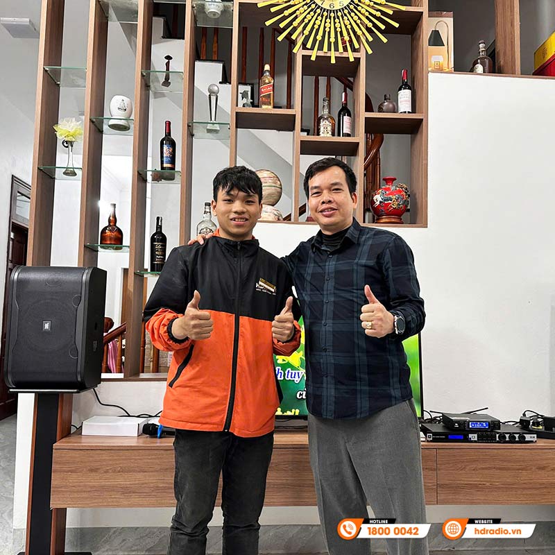 Loa Karaoke JBL RM210, Bass 25cm, Công Suất 300W, Bluetooth (Liền công suất)-27