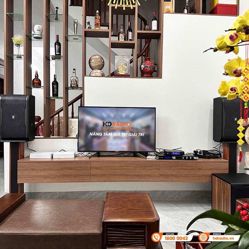 Loa Karaoke JBL RM210, Bass 25cm, Công Suất 300W, Bluetooth (Liền công suất)-28