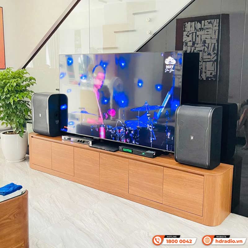 Loa Karaoke JBL RM210, Bass 25cm, Công Suất 300W, Bluetooth (Liền công suất)-24