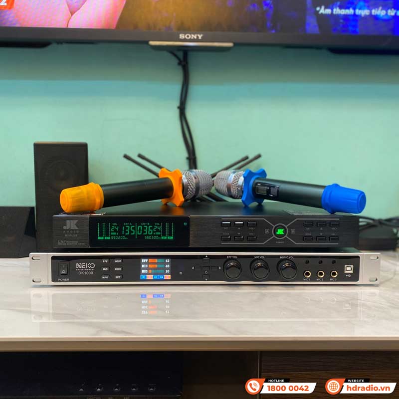 Lắp đặt Dàn Karaoke JBL GD93 kết hợp sub Paramax SW-1800 trị giá hơn 23 triệu đồng cho anh Hòa