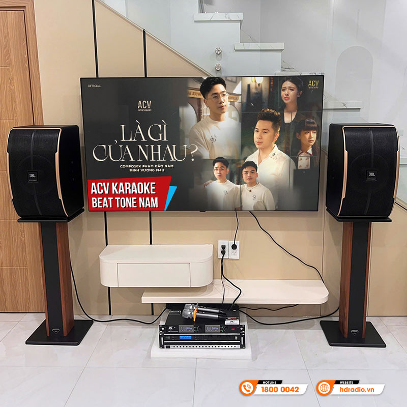 Dàn karaoke JBL gia đình GD07 ( JBL Pasion 10, Kiwi PD8000, Micro JKaudio K300 )-25