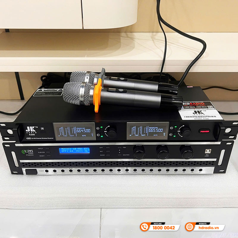 Dàn karaoke JBL gia đình GD07 ( JBL Pasion 10, Kiwi PD8000, Micro JKaudio K300 )-28
