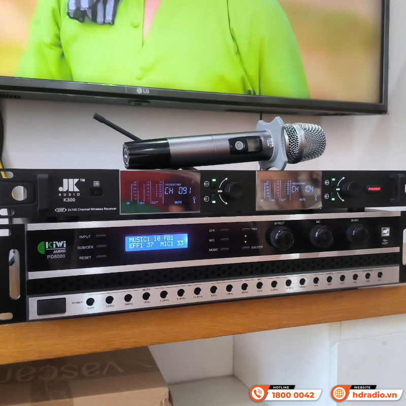  Dàn karaoke JBL GD07 của anh Quang