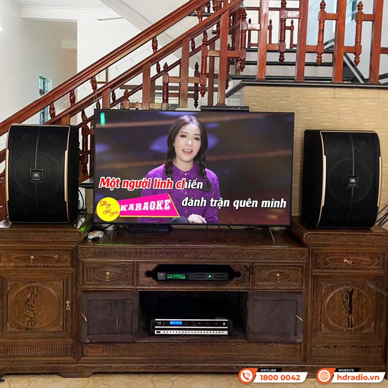 Lắp đặt Dàn karaoke JBL HK35 cho anh Tiến ở Bắc Giang
