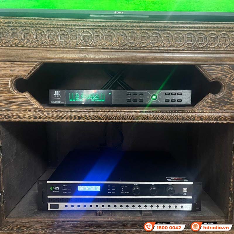 Lắp đặt Dàn karaoke JBL HK35 cho anh Tiến ở Bắc Giang