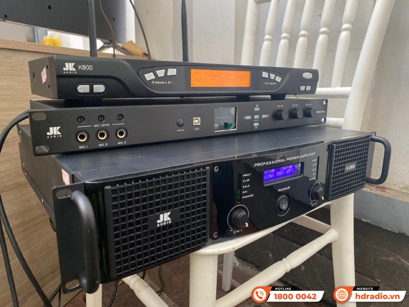 Dàn karaoke JBL HK43 của anh Hoàn 