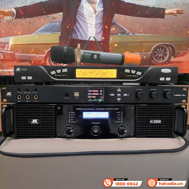 Lắp đặt Dàn Karaoke JBL KH23 cho anh Trung