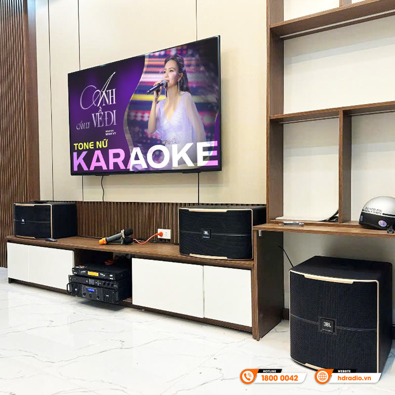 Dàn karaoke của anh Phương