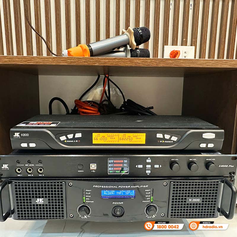 Dàn karaoke của anh Phương