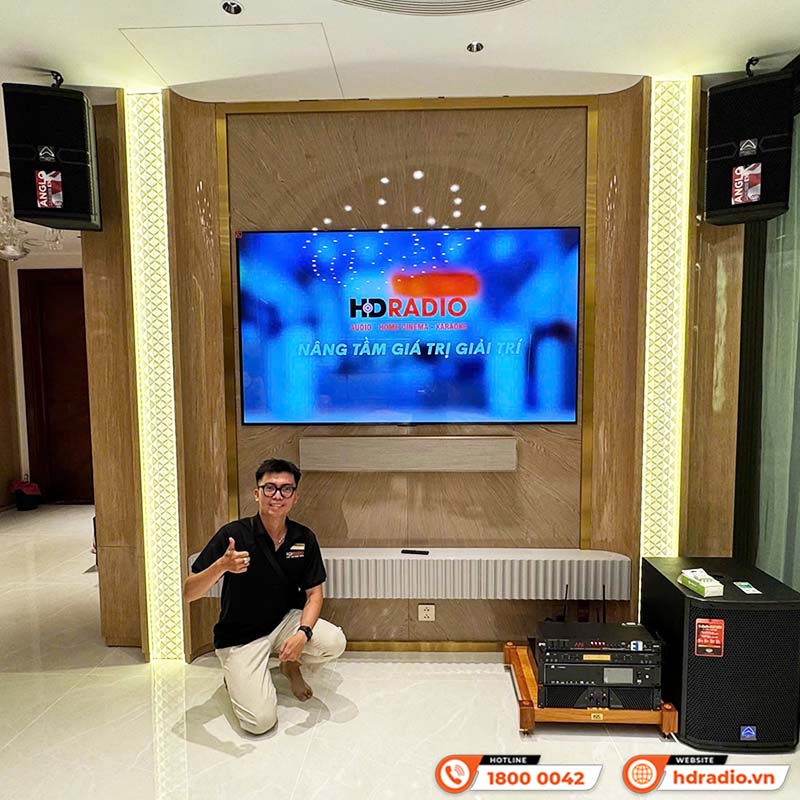 Lắp đặt Dàn karaoke kết hợp Loa soundbar cao cấp cho anh Tuấn Lắp đặt Dàn karaoke kết hợp Loa soundbar cao cấp cho anh Tuấn
