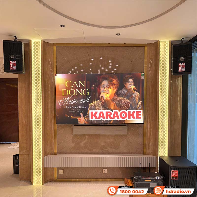 Lắp đặt Dàn karaoke kết hợp Loa soundbar cao cấp cho anh Tuấn Lắp đặt Dàn karaoke kết hợp Loa soundbar cao cấp cho anh Tuấn