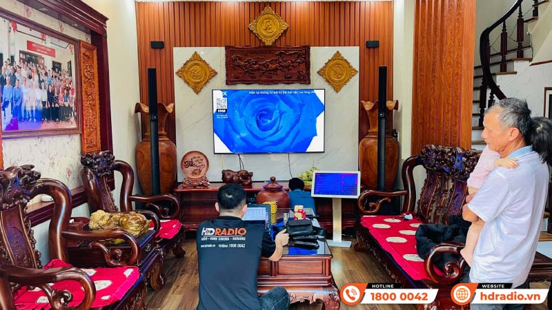 Dàn karaoke của anh Thắng 
