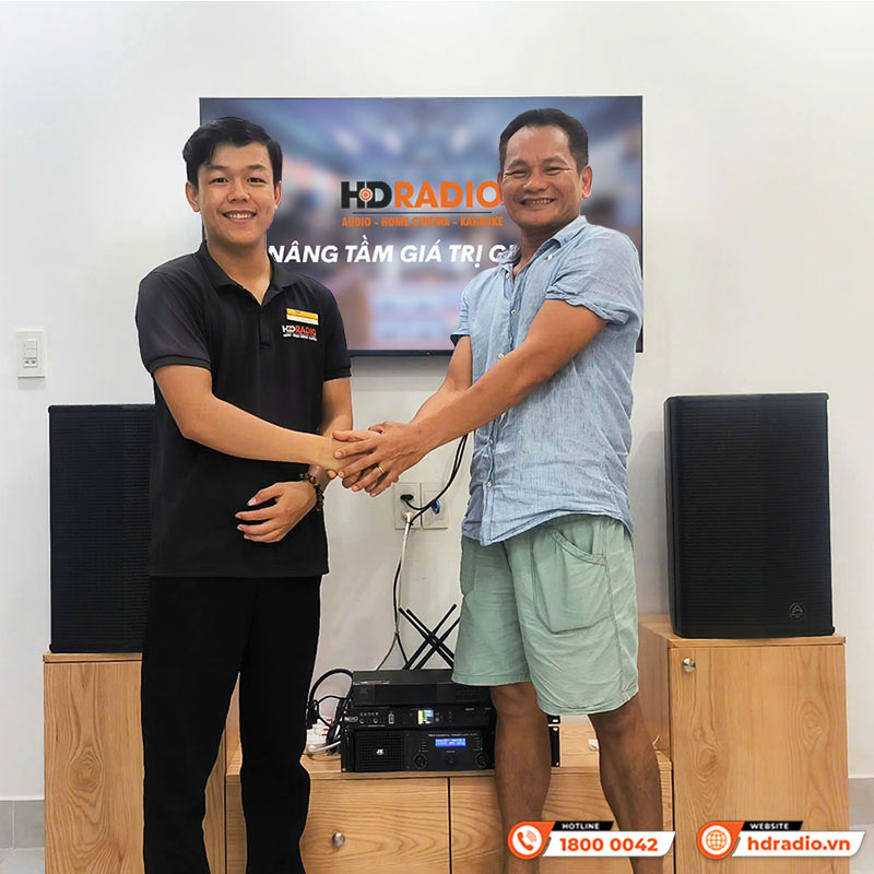 Dàn Karaoke Wharfedale KH63 ( Wharfedale Sigma X12, Neko DK2000, Công suất, micro)-10