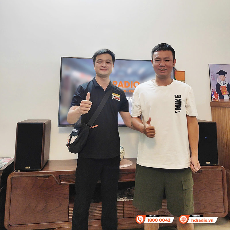 Lắp đặt Dàn loa Kadma BS36i cho anh Nam ở Hà Nội Lắp đặt Dàn loa Kadma BS36i cho anh Nam ở Hà Nội