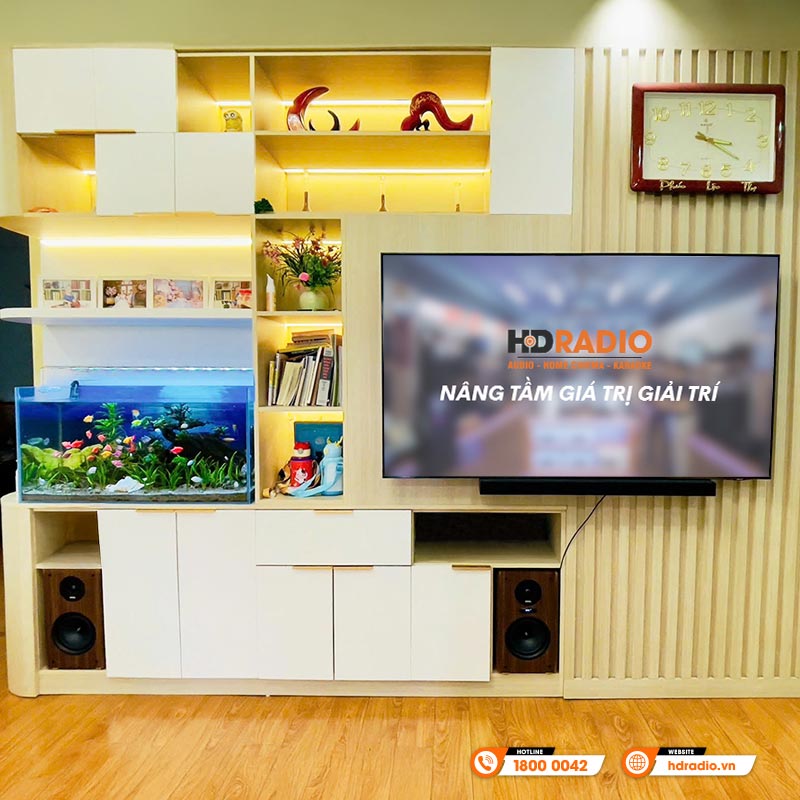 Lắp đặt Dàn loa Kadma BS36i Cực Chất chỉ gần 8 triệu đồng cho anh Thế ở Quận Hà Đông, Hà Nội