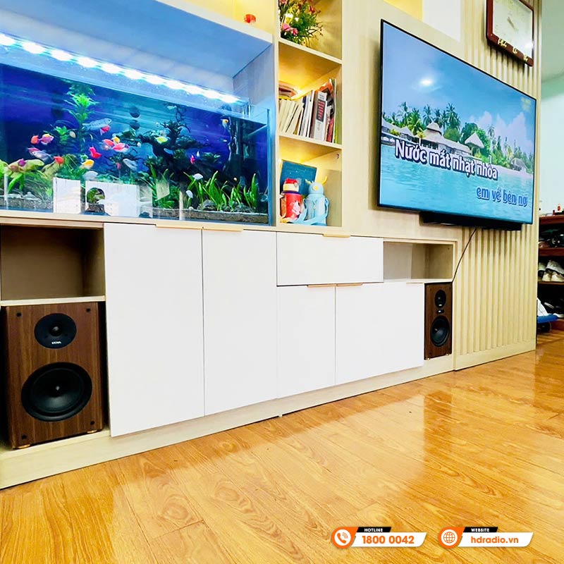 Lắp đặt Dàn loa Kadma BS36i Cực Chất chỉ gần 8 triệu đồng cho anh Thế ở Quận Hà Đông, Hà Nội