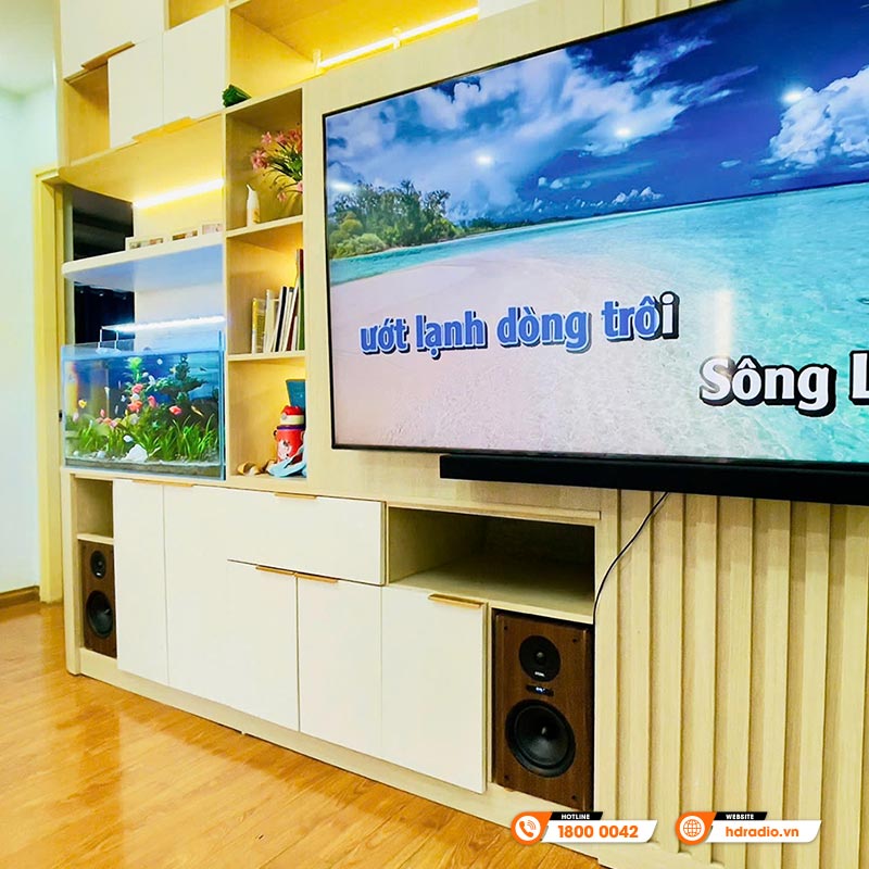 Lắp đặt Dàn loa Kadma BS36i Cực Chất chỉ gần 8 triệu đồng cho anh Thế ở Quận Hà Đông, Hà Nội