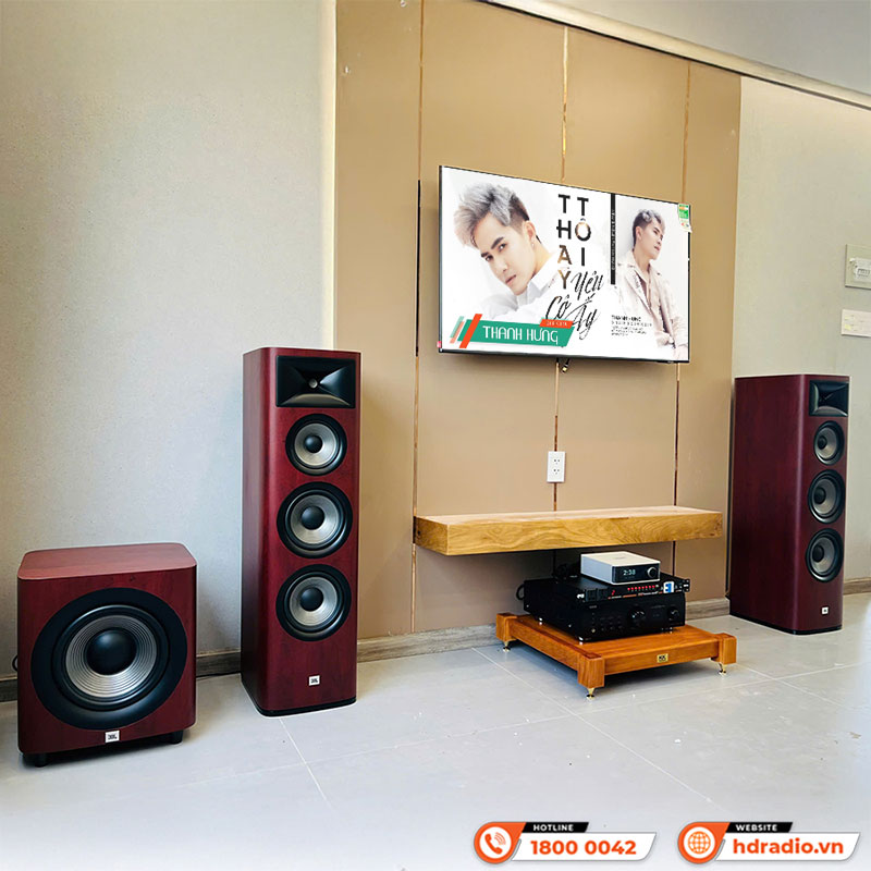 Lắp đặt Dàn nghe nhạc cao cấp cho anh Công