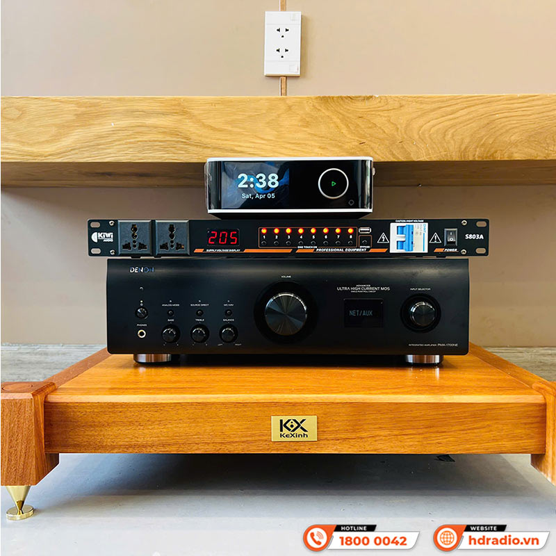 Lắp đặt Dàn nghe nhạc cao cấp cho anh Công