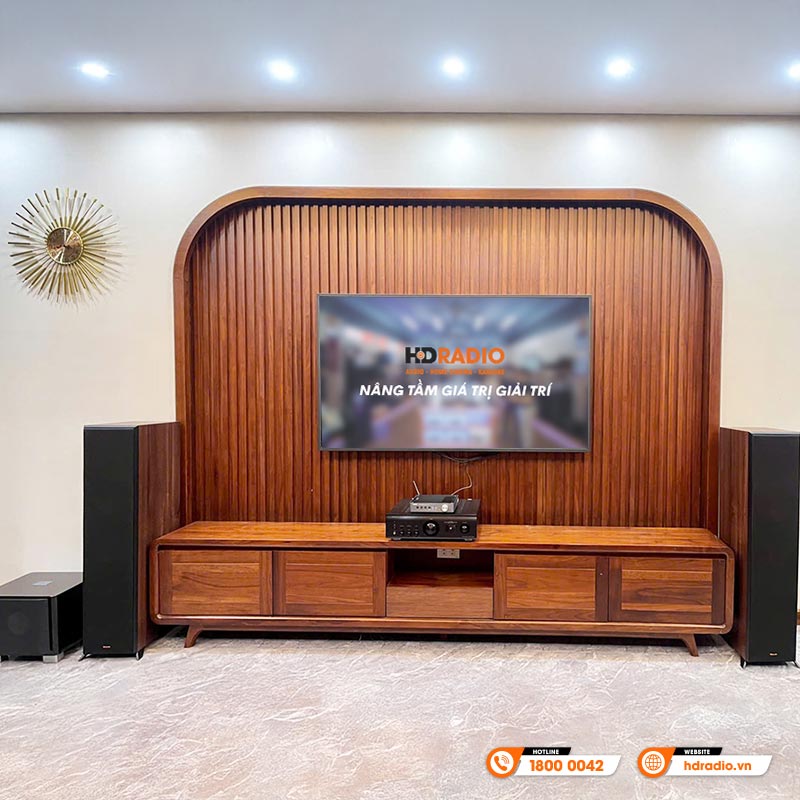 Lắp đặt Dàn nghe nhạc cao cấp cho anh Đông ở Quận Thanh Xuân