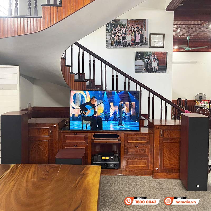 Dàn nghe nhạc cao cấp của anh Linh