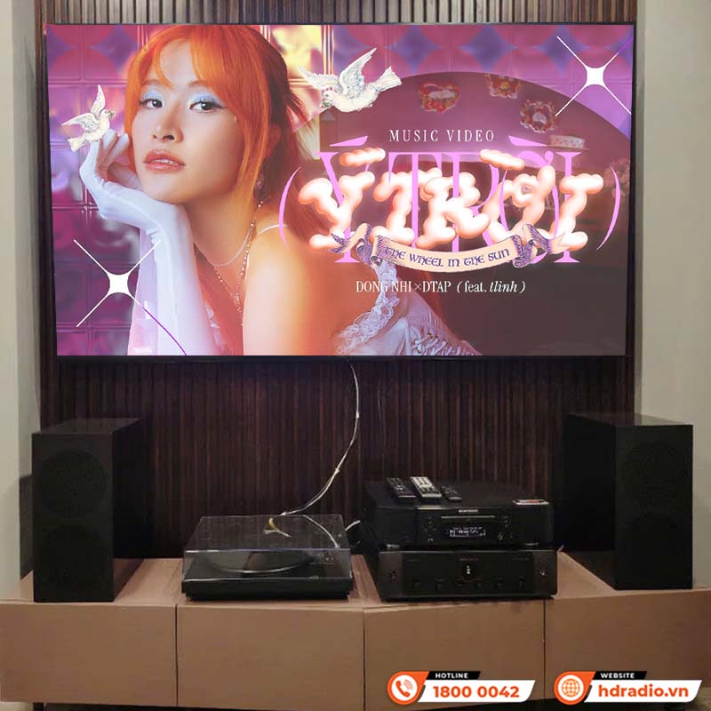 Lắp đặt Dàn nghe nhạc cao cấp cho anh Thông