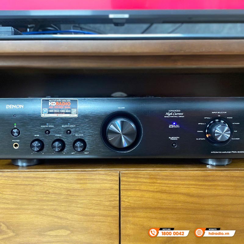 Amply Denon PMA 600NE, 2 Kênh, 45W/CH (8 Ohm), Có Bluetooth-23