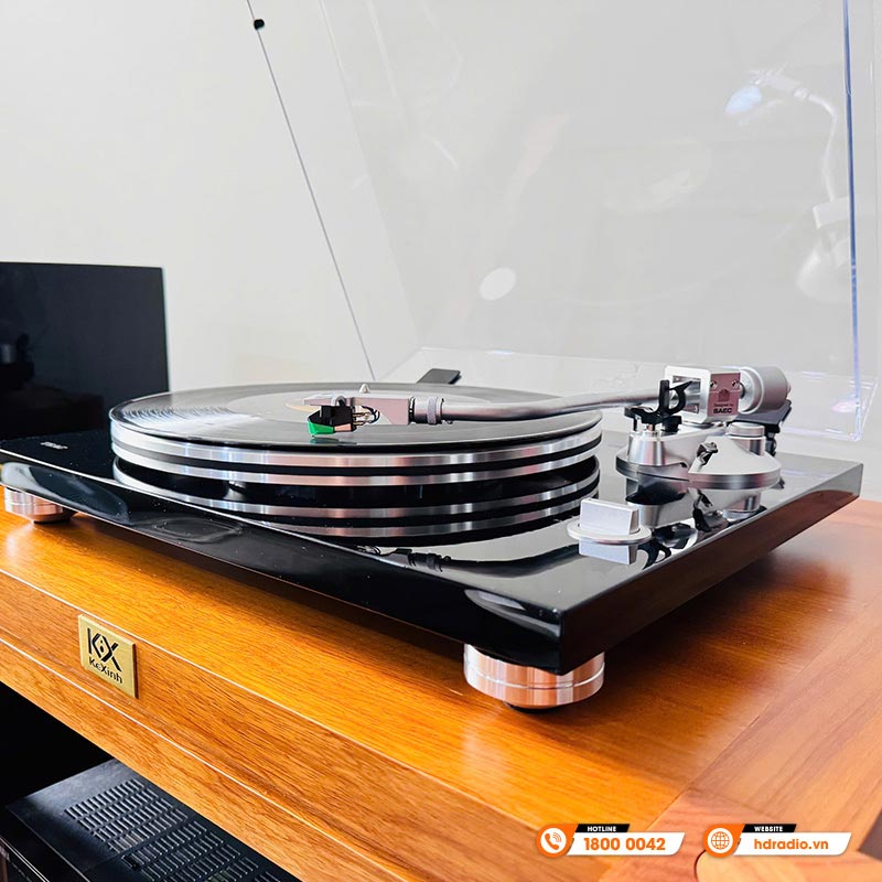 Đầu Đĩa Than TEAC TN-3B-SE, Hộp mực MM AT-VM95E, RCA, USB (33 1/3, 45 RPM)-6