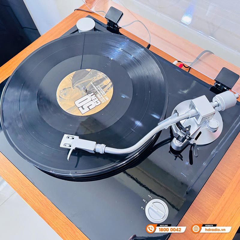 Đầu Đĩa Than TEAC TN-3B-SE, Hộp mực MM AT-VM95E, RCA, USB (33 1/3, 45 RPM)-4