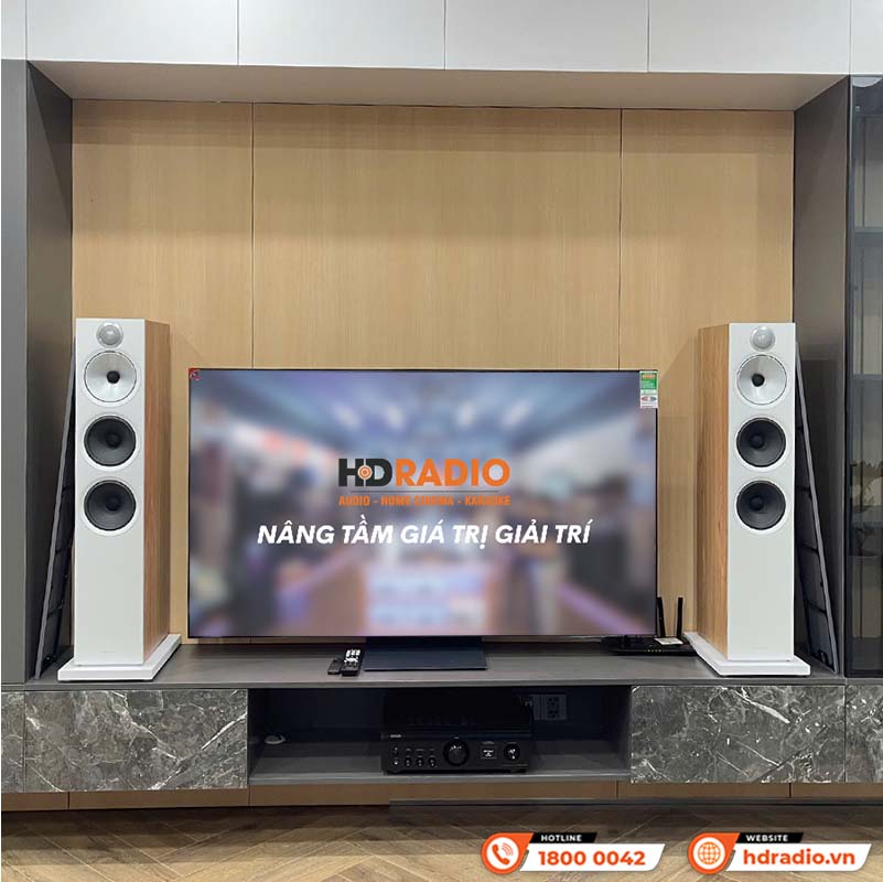 Loa B&W 603 S3, Bass 16.5cm, Độ nhạy 90dB, Tần số 46Hz - 28kHz ±3dB-10