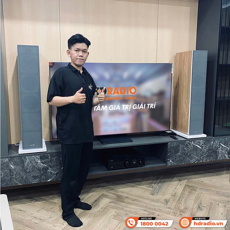 Lắp đặt Dàn nghe nhạc cao cấp cho anh Cường ở Hồ Chí Minh