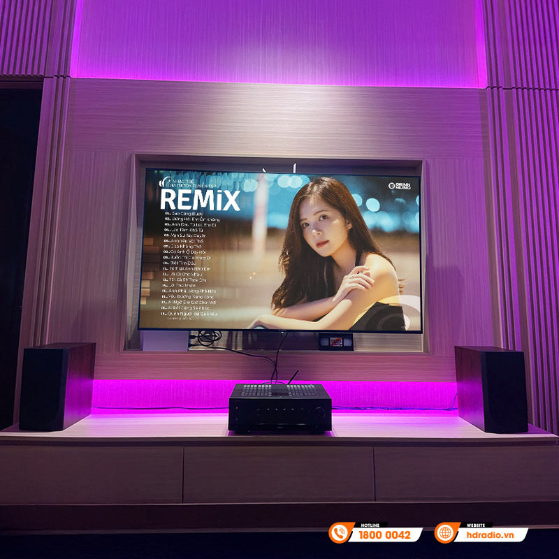 Lắp đặt Dàn nghe nhạc cao cấp cho anh Lâm ở Tây Hồ