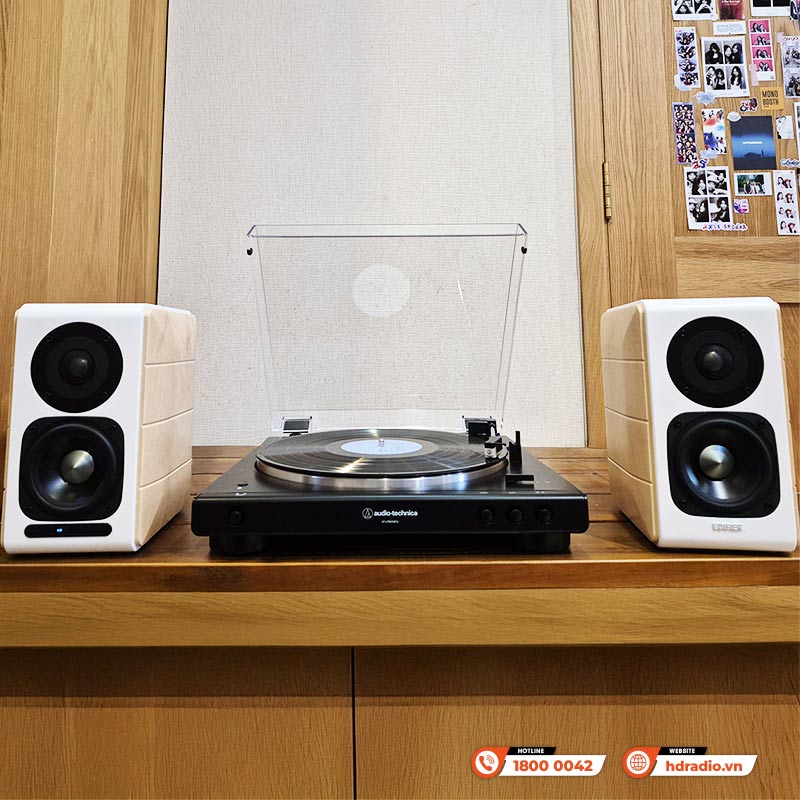 Đầu đĩa than Audio Technica AT LP60XBT, Hộp mực MM ATN3600L, RCA, Bluetooth (33 1/3, 45 RPM)-11