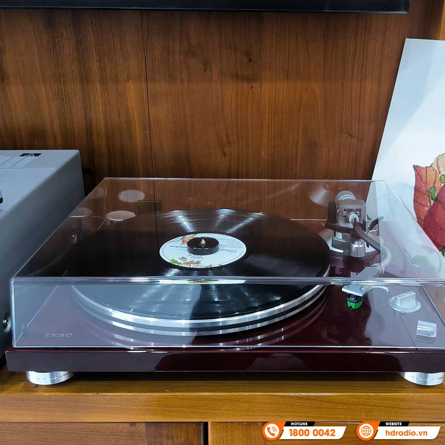 Đầu Đĩa Than TEAC TN-3B-SE, Hộp mực MM AT-VM95E, RCA, USB (33 1/3, 45 RPM)-8