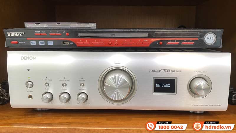 Lắp đặt Dàn nghe nhạc Denon NN73 cao cấp trị giá hơn 84 triệu đồng cho anh Lượng
