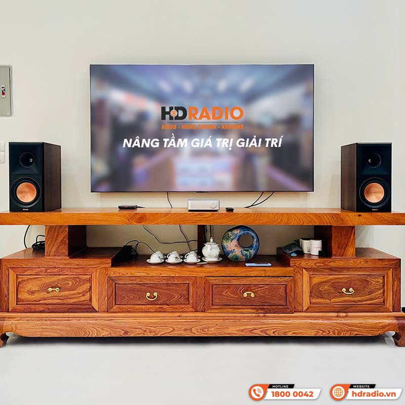 Lắp đặt Dàn nghe nhạc Mini cho anh Hoà ở Hà Nội