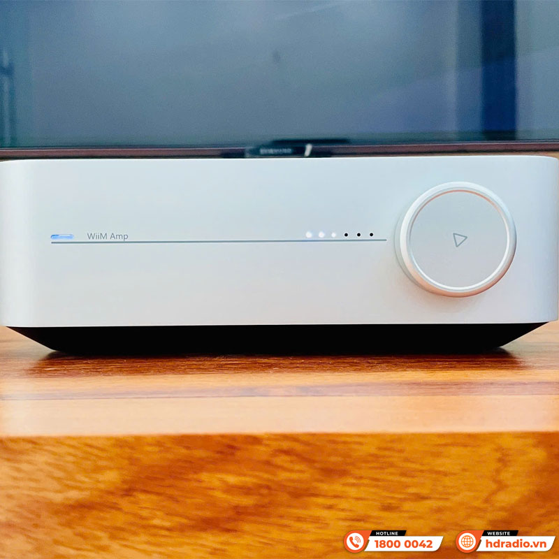 Amply WiiM Amp, 2 kênh, 60W/CH ở 8ohm 120W/CH ở 4ohm, Music Server, DAC, Network Streamer, Bluetooth, Wi-Fi, AirPlay 2, Chromecast-10
