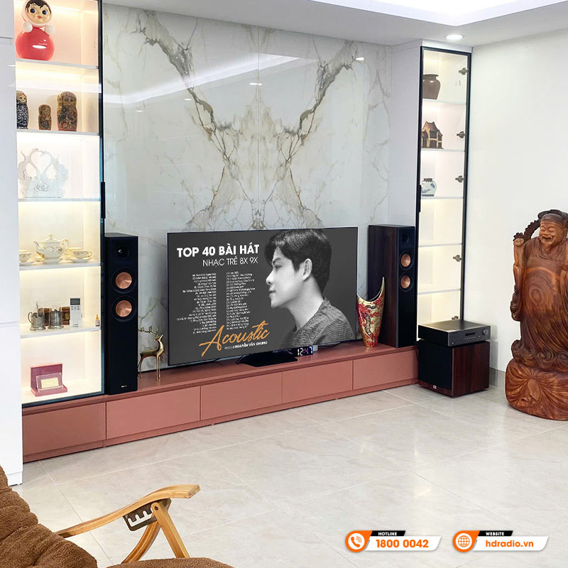 Dàn nghe nhạc NN51 kết hợp sub JBL Stage A100P của anh Lâm Dàn nghe nhạc NN51 kết hợp sub JBL Stage A100P của anh Lâm