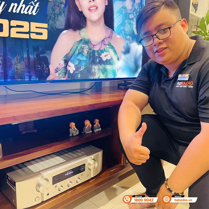 Lắp đặt Dàn nghe nhạc Klipsch, Marantz NN60 cho anh Lam Lắp đặt Dàn nghe nhạc Klipsch, Marantz NN60 cho anh Lam