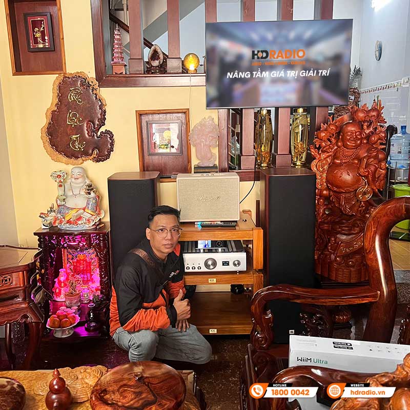 Dàn nghe nhạc của chú Thanh Dàn nghe nhạc của chú Thanh