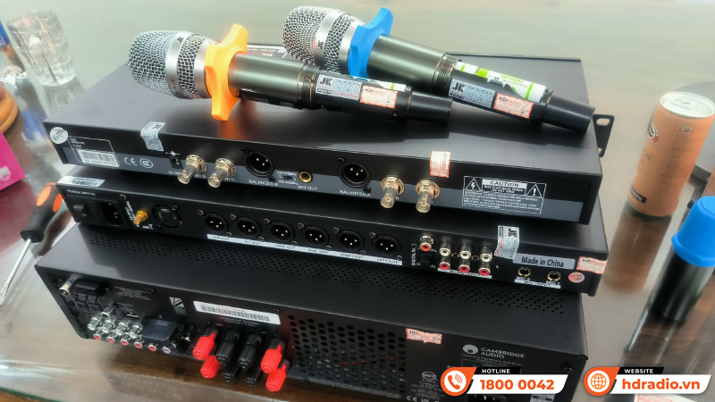 Dàn nghe nhạc và hát karaoke chất lượng của anh Minh