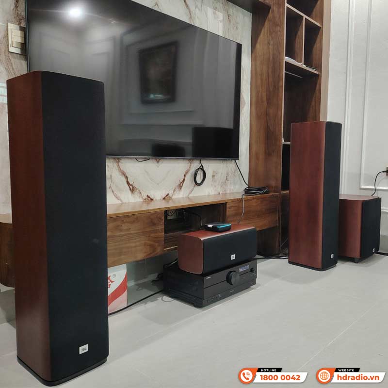 Lắp đặt Dàn xem phim, nghe nhạc 5.1 JBL PN33 đẳng cấp cho anh Hiếu