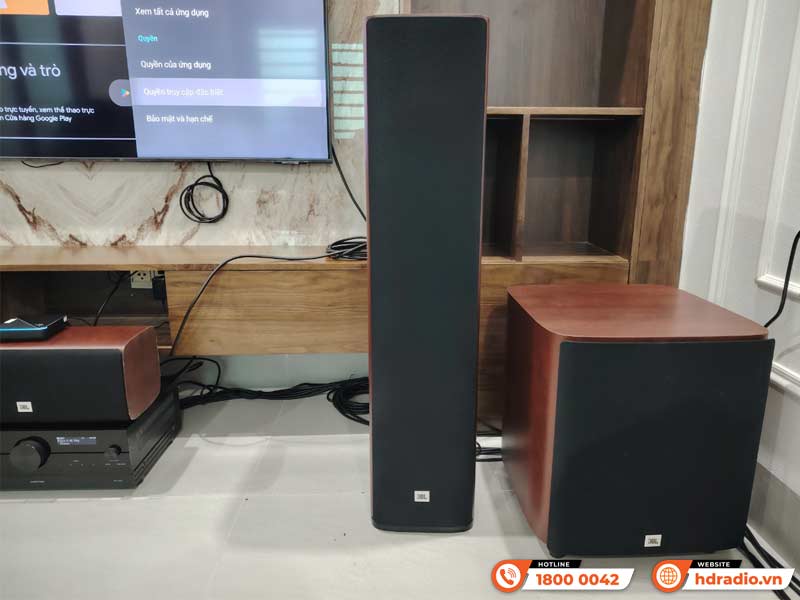 Lắp đặt Dàn xem phim, nghe nhạc 5.1 JBL PN33 đẳng cấp cho anh Hiếu